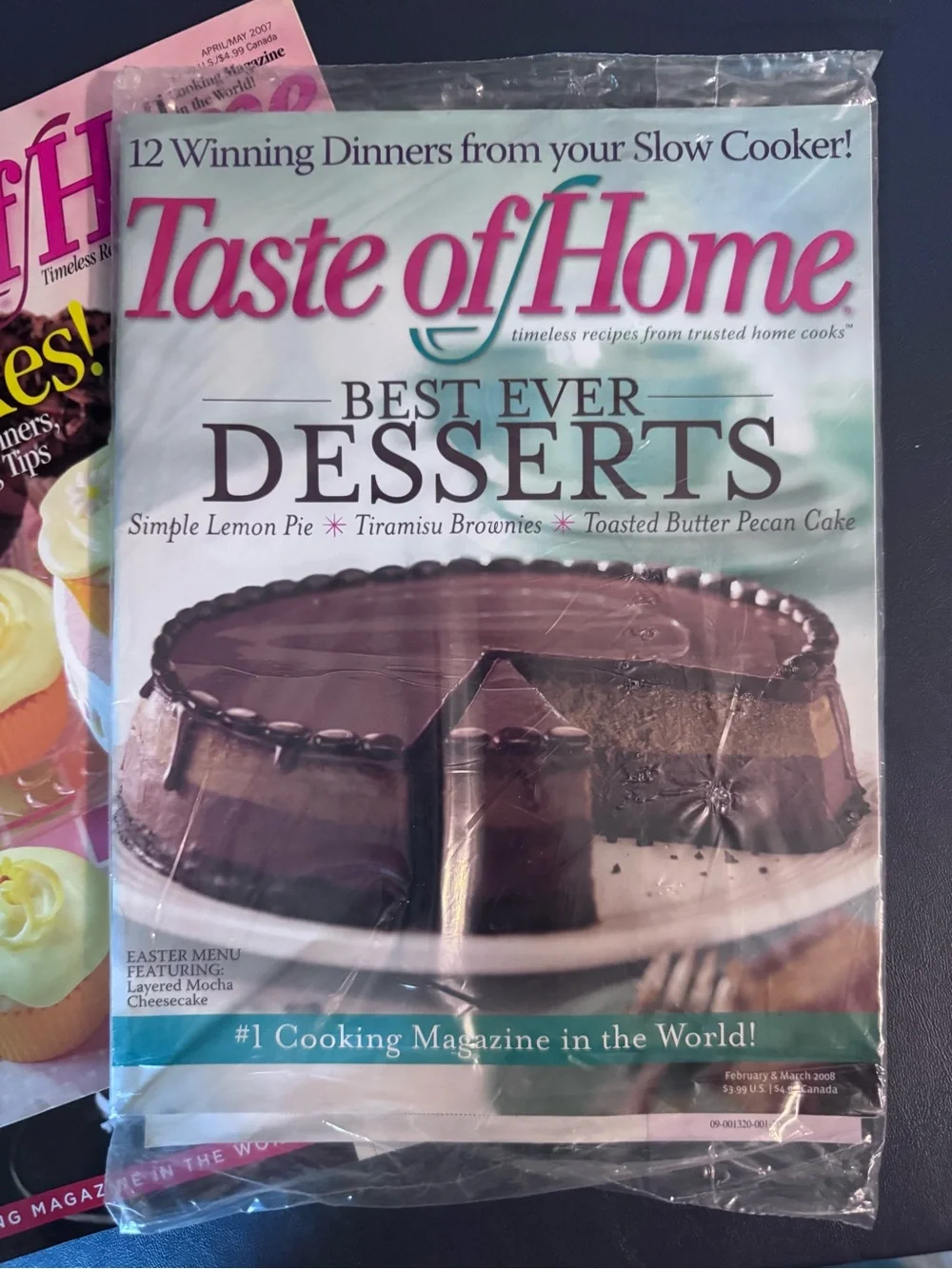 Taste of Home Magazine Lot of 5 Recipe Issues 2007-2010 Dessert Collection